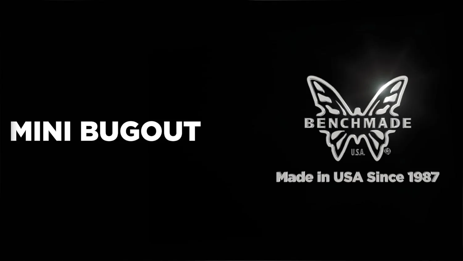 Benchmade - Mini Bugout 533 Folding Knife with Orange Grivory Handle (533)