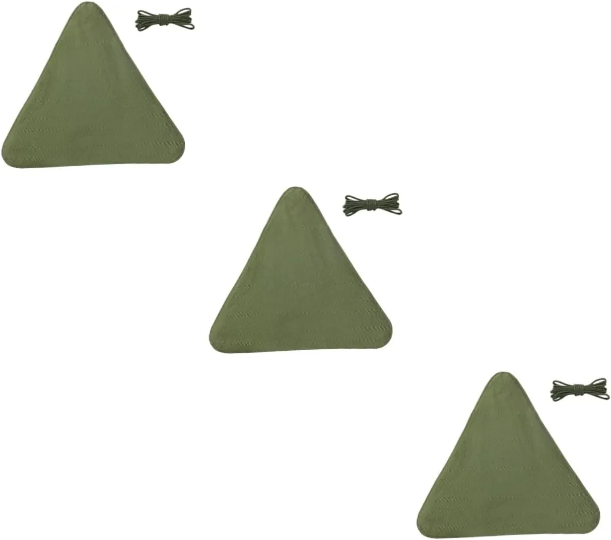 BESPORTBLE 3pcs Outdoor Tripod Stool Kit Camping Portable Stool Comfortable and Stable Design