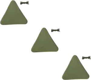 BESPORTBLE 3pcs Outdoor Tripod Stool Kit Camping Portable Stool Comfortable and Stable Design