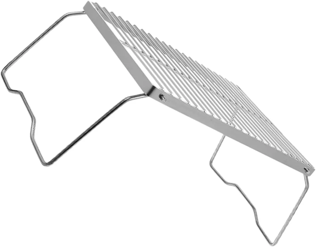 BESPORTBLE Mesh Folding Grill Rack Versatile Bbq Grill Accessory for Outdoor Cooking