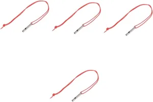 BESPORTBLE Titanium Whistle Decor Whistle Hanging Camping Whistle Metal Whistle Survival Whistle Portable Hiking