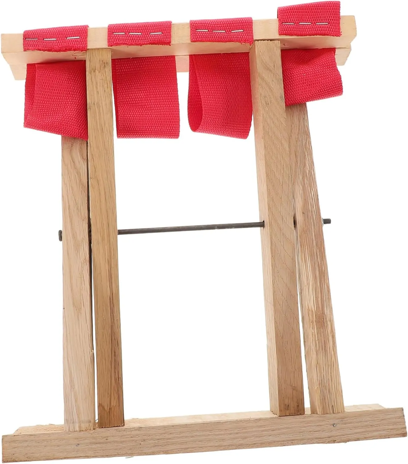 BESPORTBLE Wooden Folding Stool Outdoor Camping Bench Portable Folding Chair Angler Sitting Stool Compact Bench for Outdoor Activities