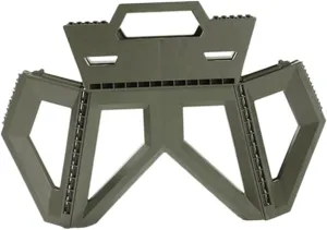 BESTonZON Folding Camping Stool Plastic Fishing Stool Portable and Lightweight for Outdoor Activities Easy Storage Versatile Use Garden Kitchen and Travel