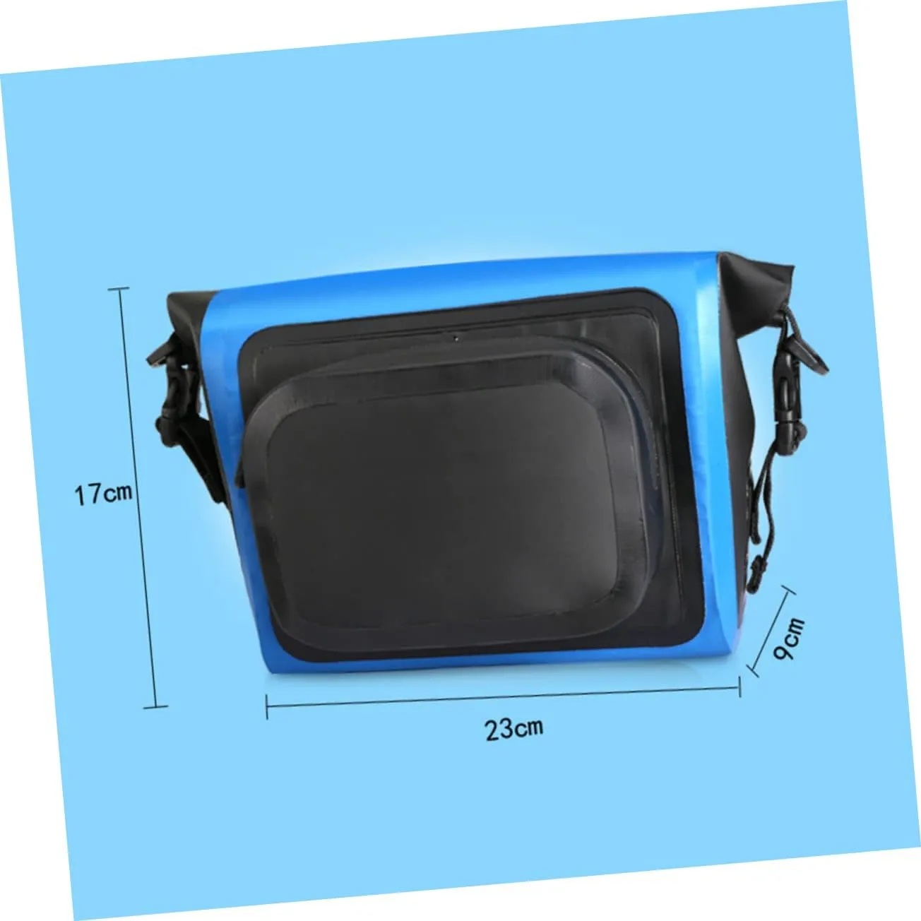 Big Capacity Bike Handlebar Bag for Front Storage Versatile Cycling Pouch for Tools Phone and Essentials Easy Installation Stylish Design for Riding Adventures