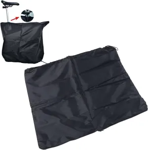 Bike Cover for Outdoor Electric Bikes, Heavy Duty Nylon bike Rain Cover, Foldable Dust Tight Tarp for Motorcycle, Folding Bike Universal Fit