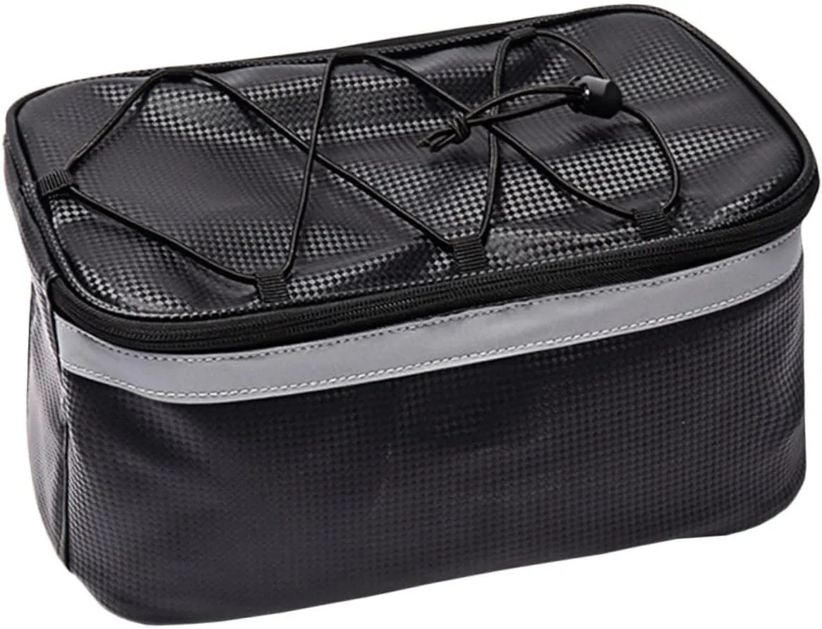 Bike Transport Bag Rear Seat Storage Rear Rack Bag Phone Cards Storage