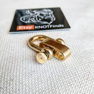 Buckles brass, paracord buckles, manual casting, EDC accessorys
