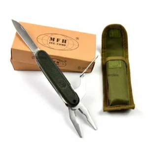 BW German army style Pocket Multitool Folding knife. Bundeswehr eagle knife