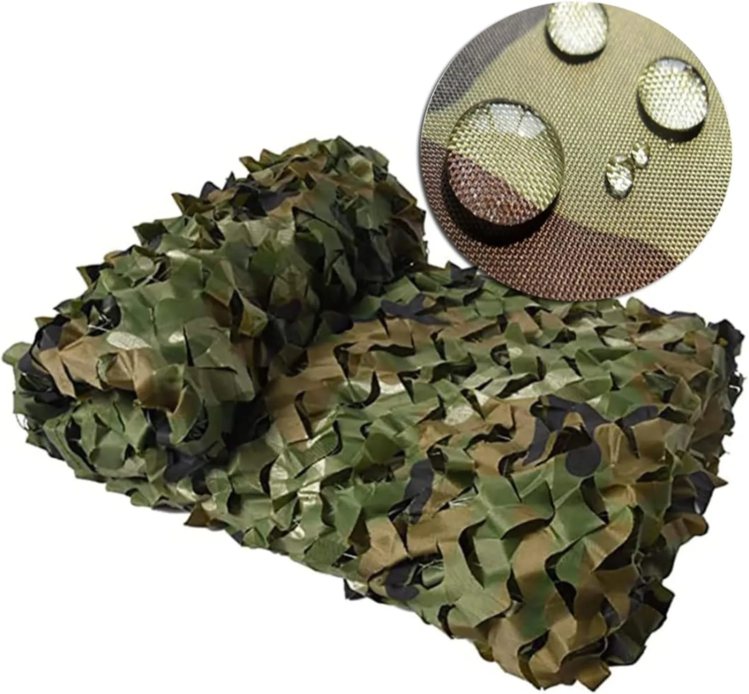 Camouflage Netting,Camo Tarp,Camo Netting,Military Party Decorations,Army Sunshade Mesh,Lightweight Durable,for Hunting,Camping,Car Cover and Outdoor,3x3m(10 * 10ft)