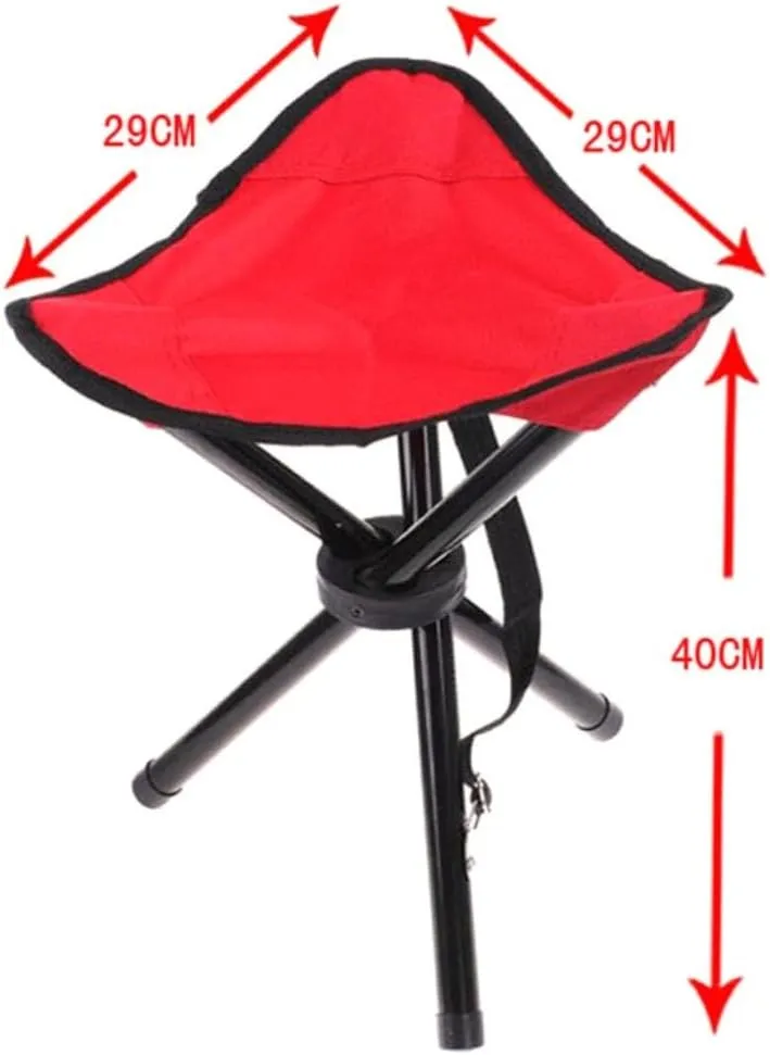 Camp Stool Outdoor Portable Stool Fishing Stool Camping Folding Chair Small Bench Mazar Camping Dormitory Small Stool Camping Stool(Blue)