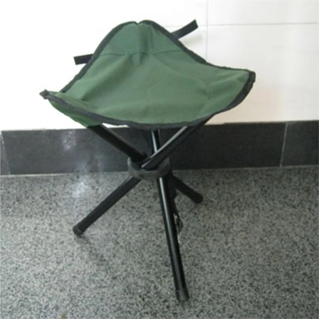 Camp Stool Outdoor Portable Stool Fishing Stool Camping Folding Chair Small Bench Mazar Camping Dormitory Small Stool Camping Stool(Blue)
