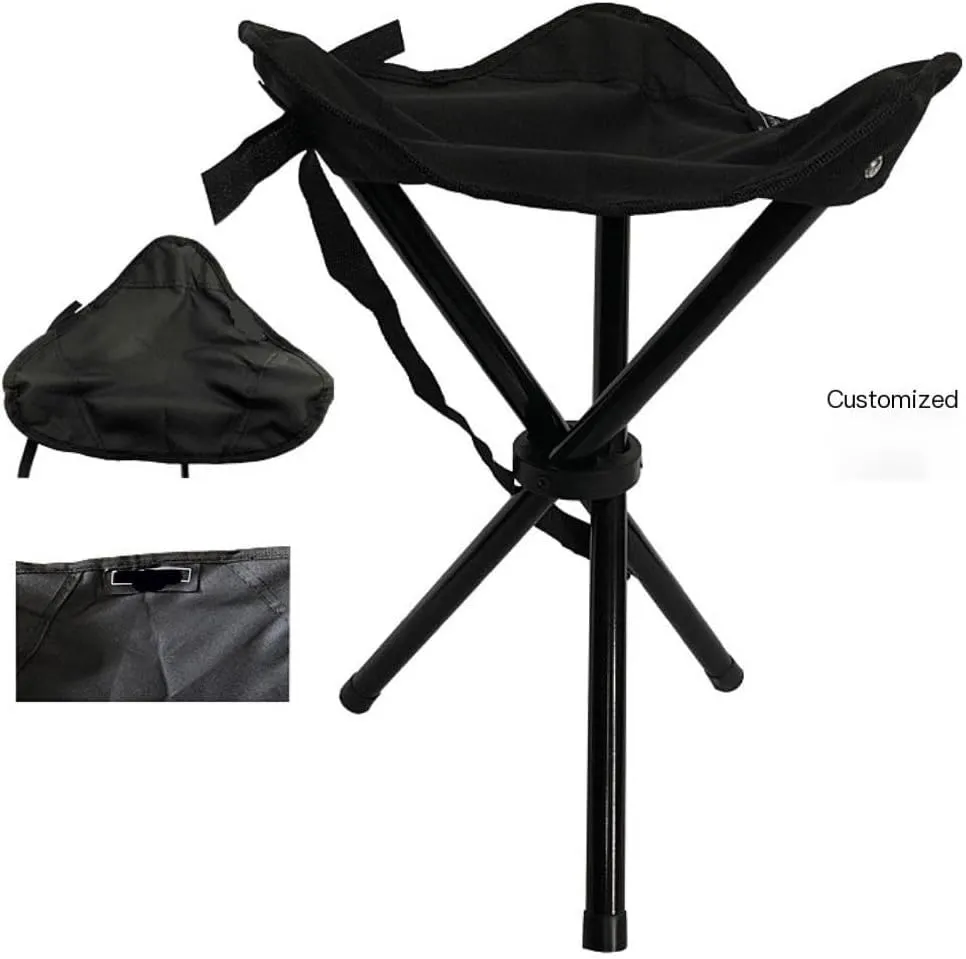 Camp Stool Outdoor Portable Stool Fishing Stool Camping Folding Chair Small Bench Mazar Camping Dormitory Small Stool Camping Stool(Blue)