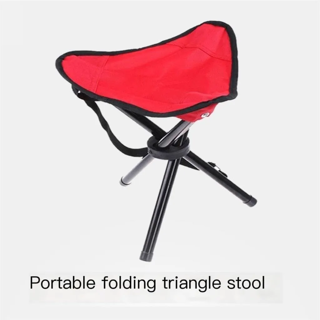 Camp Stool Outdoor Portable Stool Fishing Stool Camping Folding Chair Small Bench Mazar Camping Dormitory Small Stool Camping Stool(Blue)