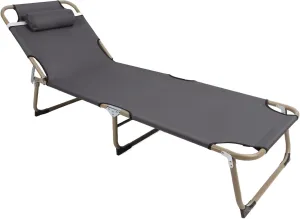 Camping Cot for Adults, Portable Folding Bed with 4 Adjustable Positions, Supports 350 Lbs, with Mattress and Pillow, Reclining Foldable Camp Cots for Outdoor, Home, Beach, Patio