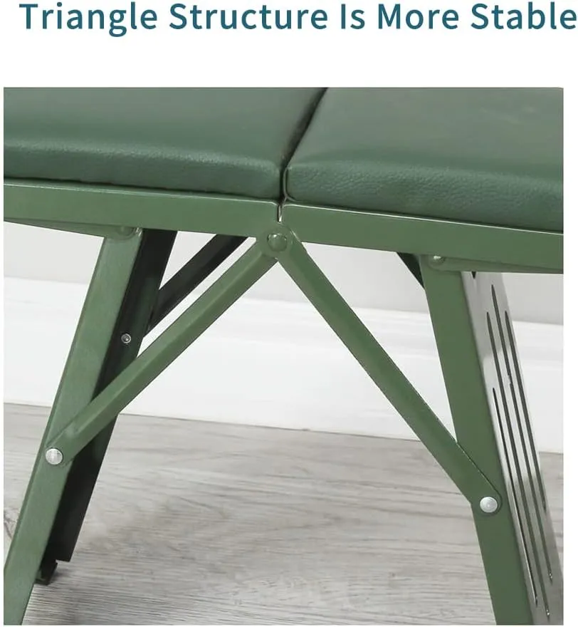 Camping Folding Stool, Portable Lightweight Foldable Small Folding Camping Chair,Outdoor Camp Stools for Travel, Hiking, BBQ, Fishing, Garden, Beach