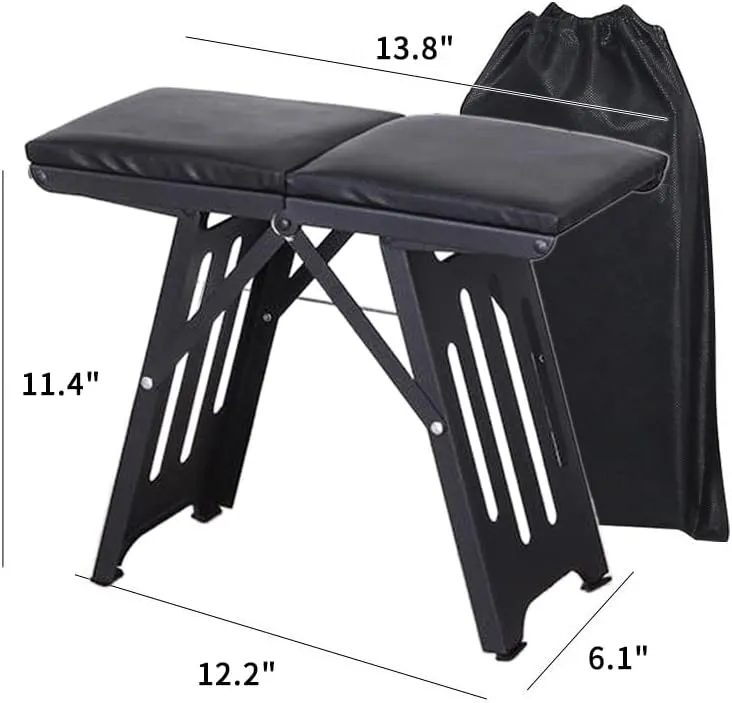 Camping Folding Stool, Portable Lightweight Foldable Small Folding Camping Chair,Outdoor Camp Stools for Travel, Hiking, BBQ, Fishing, Garden, Beach