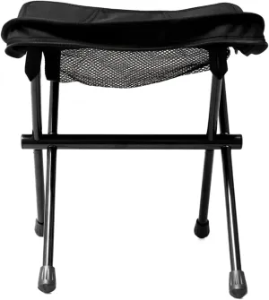 Camping Stool 13.3" Folding Stool With Carry Bag Aluminum Alloy-Bracket Load Capacity To 661lbs For Outdoor Travel Hiking