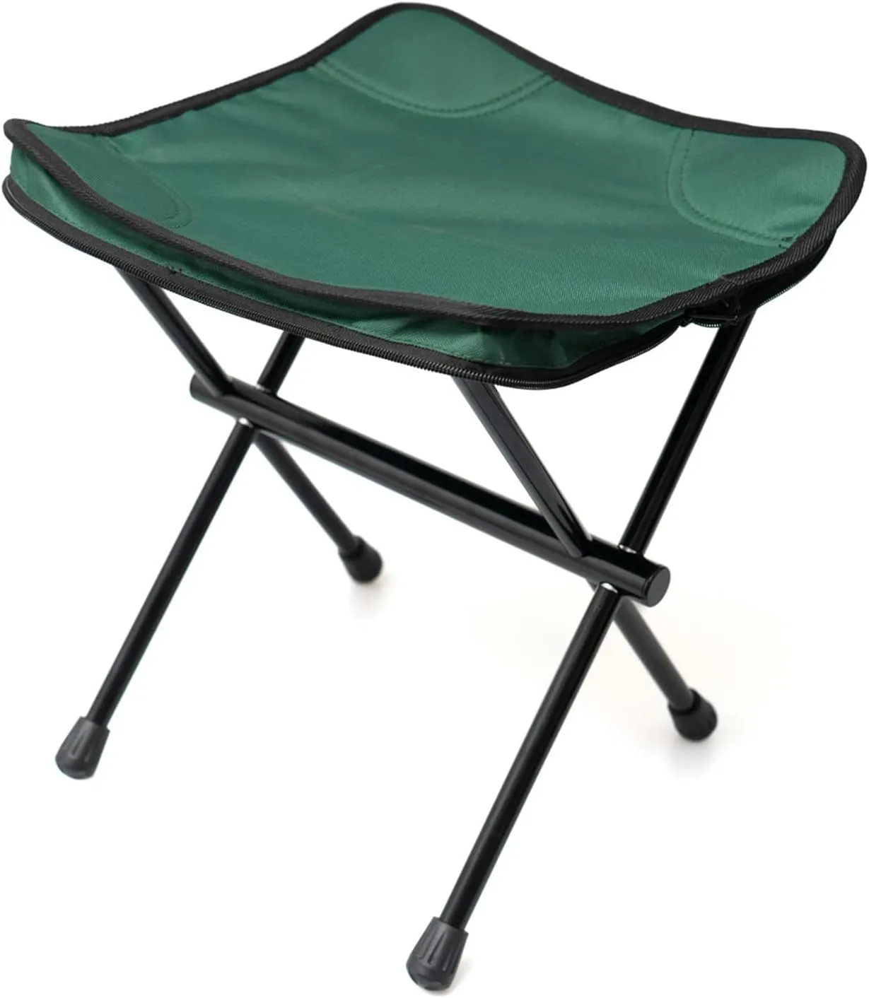 Camping Stool 13.3" Folding Stool With Carry Bag Aluminum Alloy-Bracket Load Capacity To 661lbs For Outdoor Travel Hiking