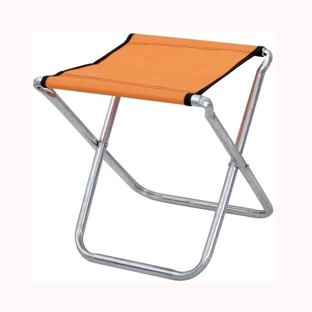Camping Stool, Outdoor Folding Chair Portable Foldable Lightweight Aluminum Camping Travel Chair Outdoor Beach Hiking Fishing