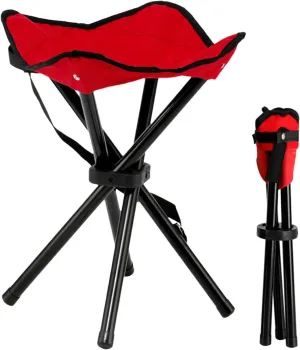 Camping Stool,Folding Camping Stool,Outdoor Folding Stool | Multifunctional Folding Chair, Portable Stool with Non-Slip Feet, Indoor Folding Stool and Exte