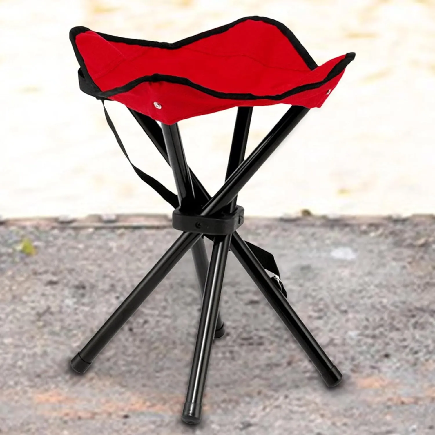 Camping Stool,Folding Camping Stool,Outdoor Folding Stool | Multifunctional Folding Chair, Portable Stool with Non-Slip Feet, Indoor Folding Stool and Exte