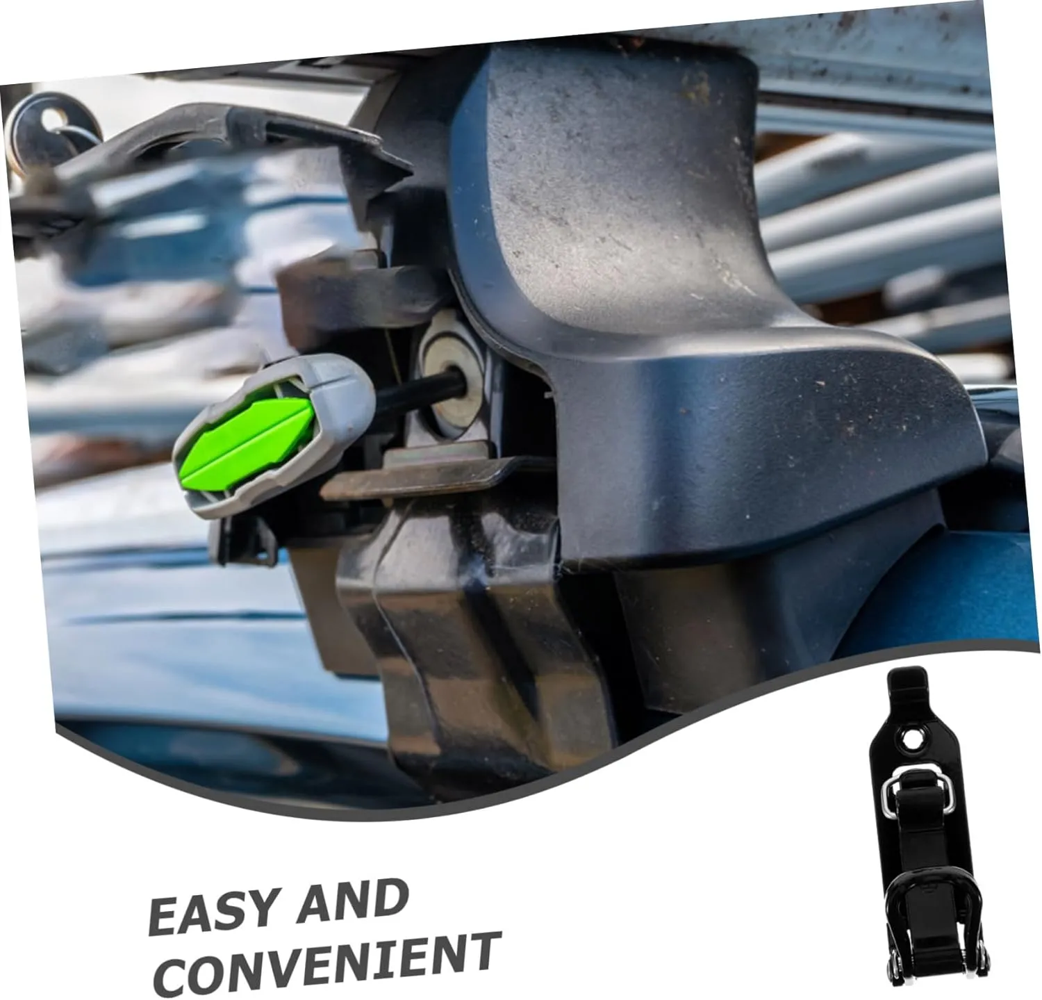 Car Metal Shovel Holder Clamp Roof Rack Shovel Mount Stand Wall Tool Fixing Clamp
