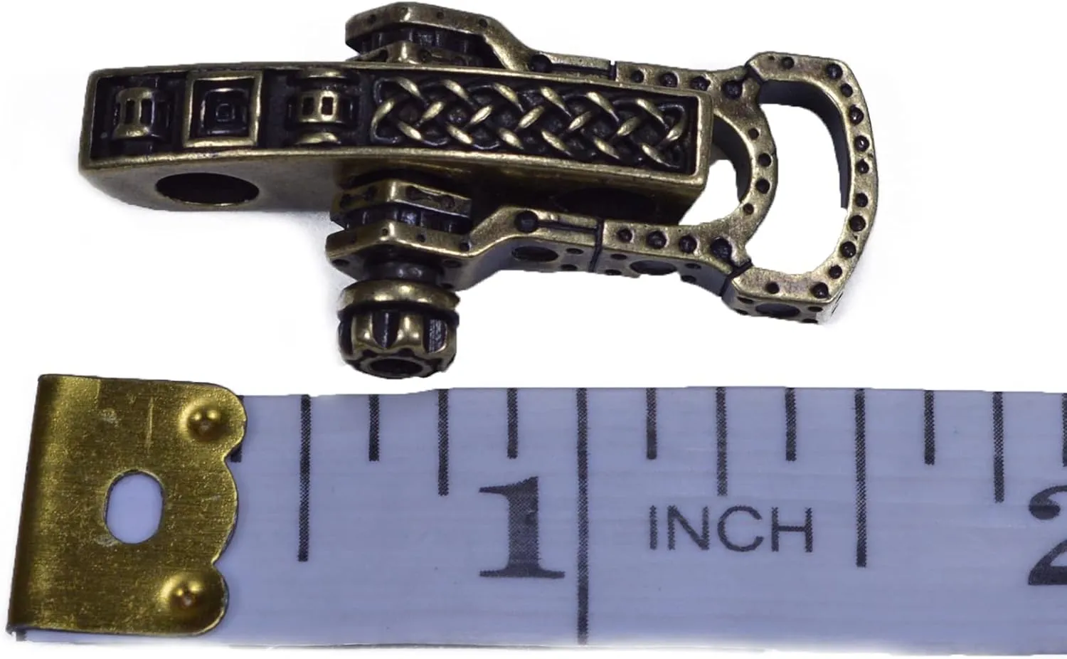 Celtic Style Adjustable Paracord Metal Shackles - Gold 5 Pack