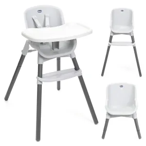 Chicco Zest Development Highchair for Babies from 6 Months to 40 kg with Washable Seat, 5 Point Harness and Removable Tray, Compact Folding, Lightweight and Reduced Pack Size