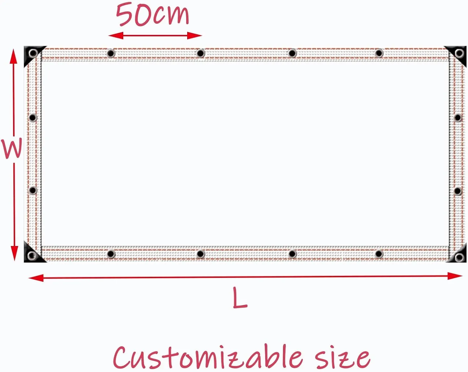 Clear Waterproof Tarp Windproof Dustproof PVC Tarps Anti UV Keep Warm Tarpaulin, for Outdoor Boat Patio GHTCLDF(1.97x4.92ft/0.6x1.5m)