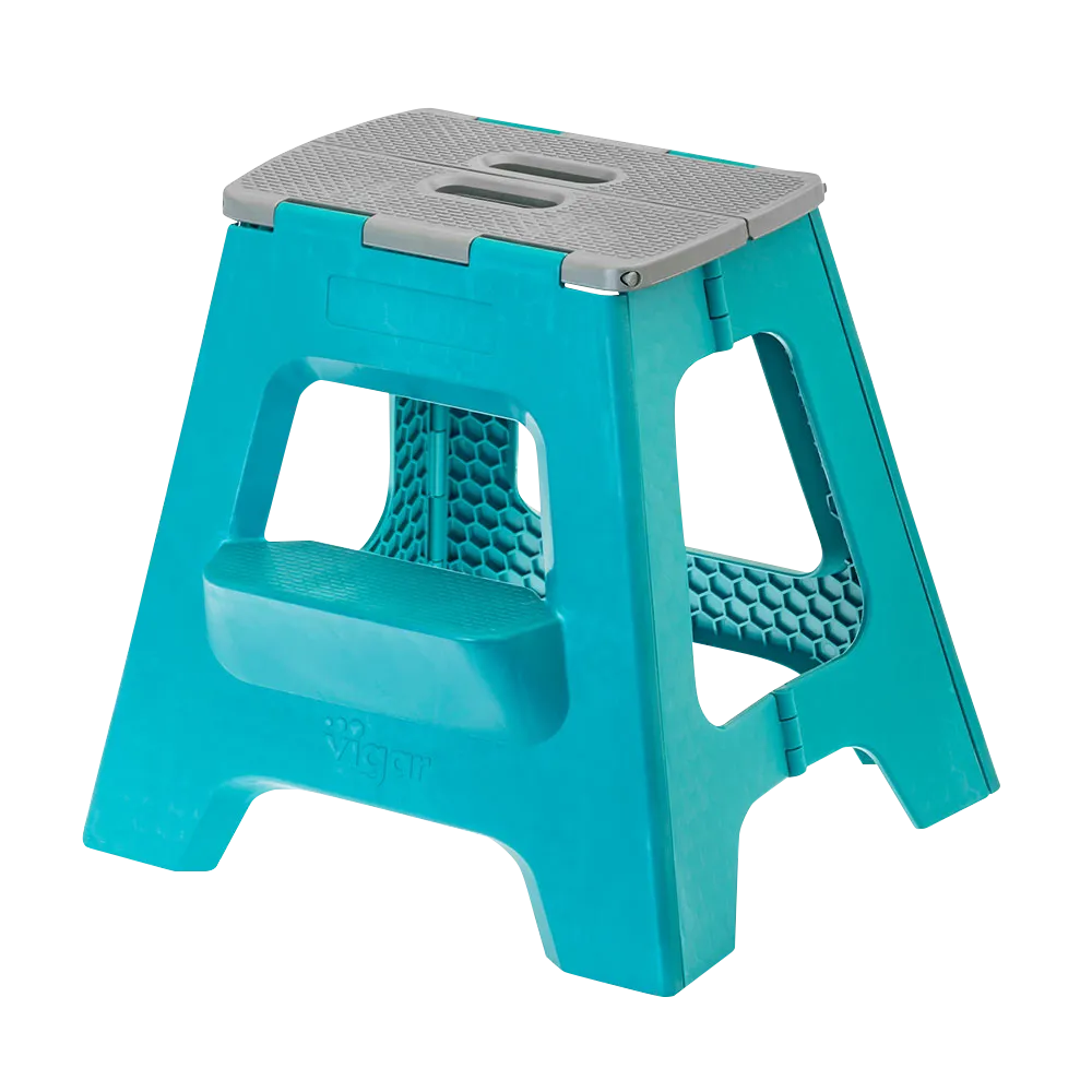 Compact 2 Step Foldable 40cm Stool