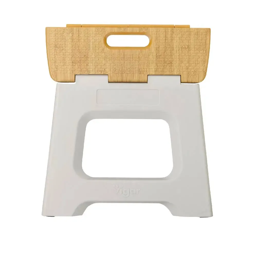 COMPACT BAMBOO ON TOP FOLDABLE 27CM STOOL