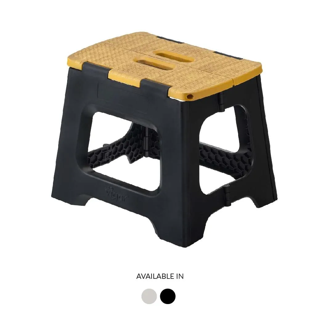 COMPACT BAMBOO ON TOP FOLDABLE 27CM STOOL