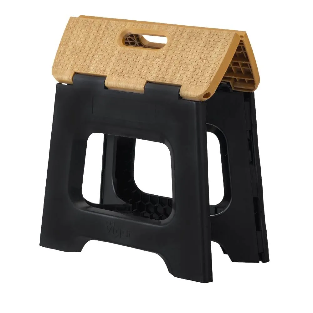 COMPACT BAMBOO ON TOP FOLDABLE 27CM STOOL