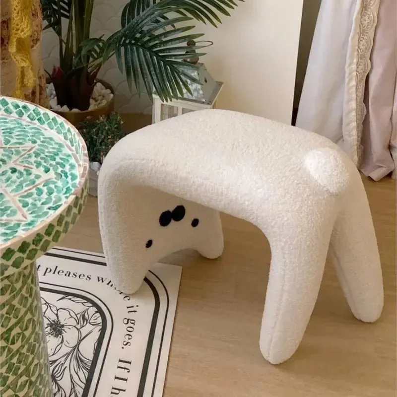 Cozy Nordic Cat Stool Ottoman