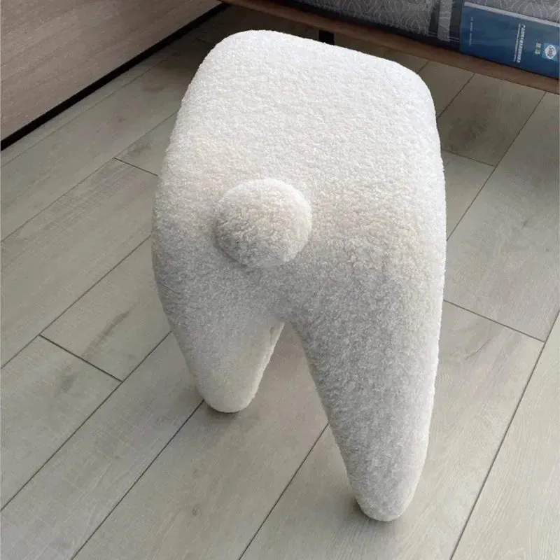 Cozy Nordic Cat Stool Ottoman