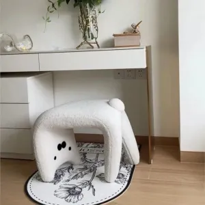 Cozy Nordic Cat Stool Ottoman