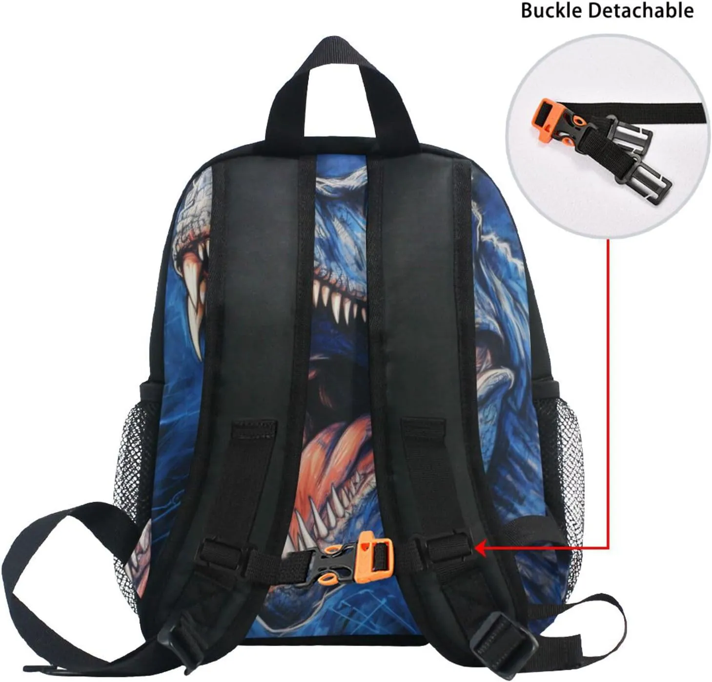 Custom Kid's Name Backpack,Tyrannosaurus(5) Toddler Backpack for Daycare Travel, Personalized Name Preschool Bookbags for Boys Girls