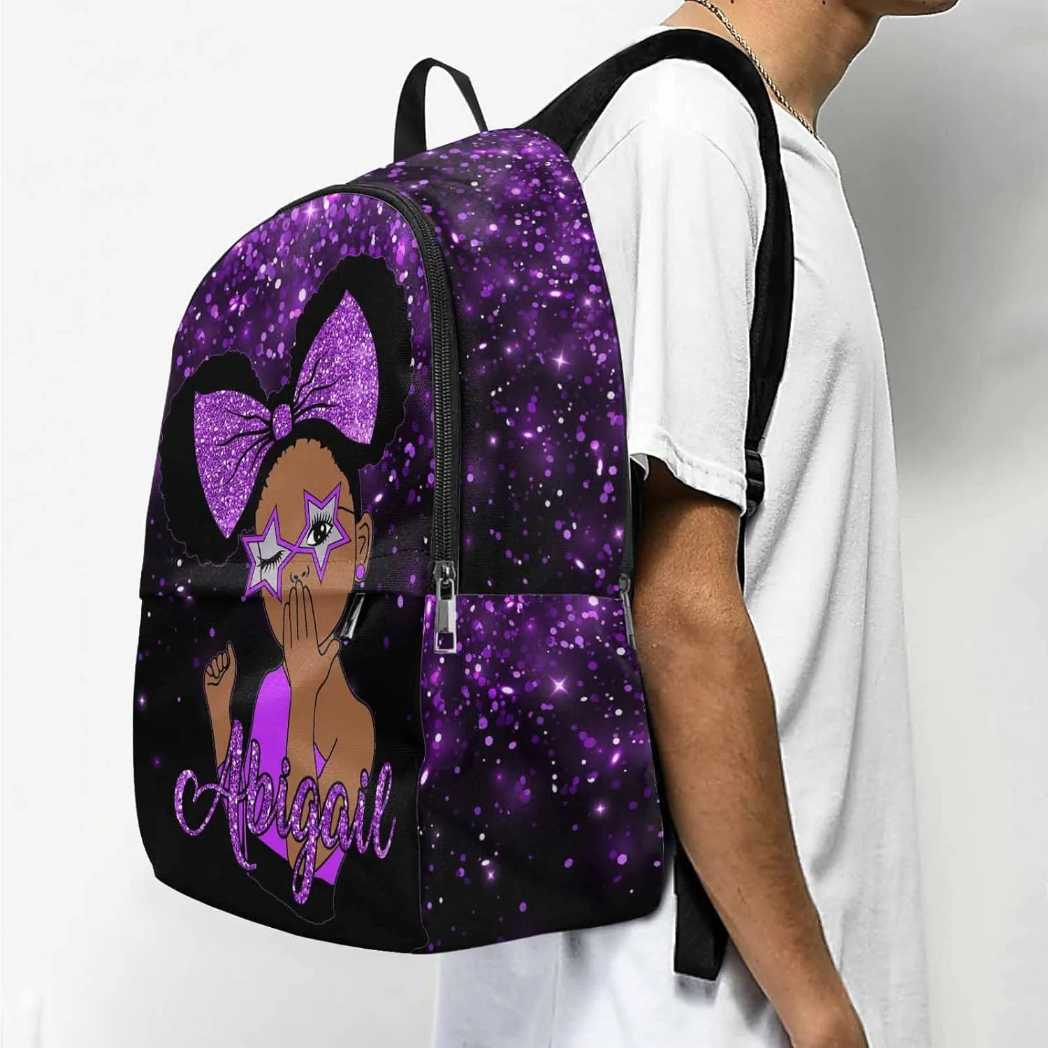 Custom Your Bag Personalized Direwolf Blue Fire Custom ren Bags Waterproof Casual Travel Daypack for ren Presents