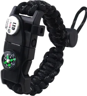 Daarcin Ultimate Survival Bracelet - 20-in-1 Tactical Gear