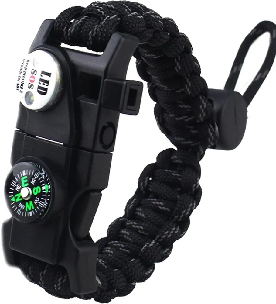 Daarcin Ultimate Survival Bracelet - 20-in-1 Tactical Gear
