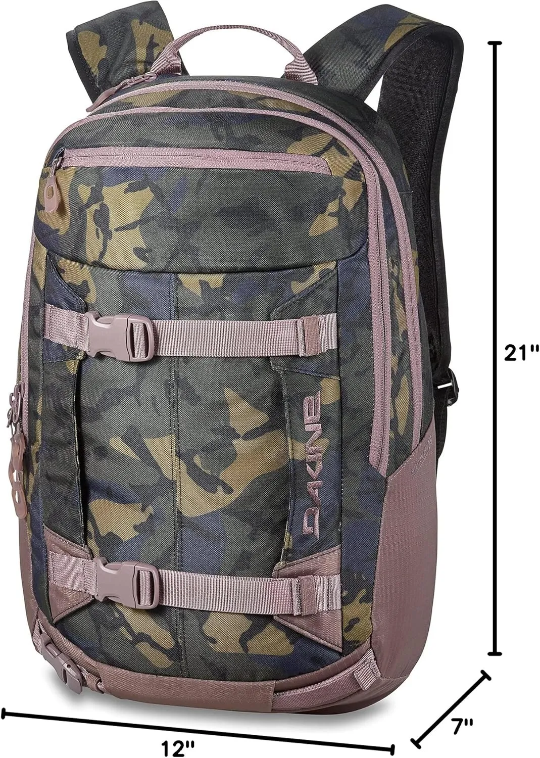 Dakine Womens Mission Pro 25L - Cascade Camo, One Size
