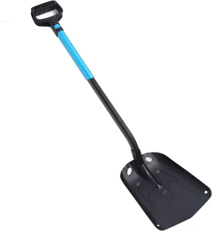 Detachable Snow Shovel, Aluminum Alloy Snow Pusher with Adjustable Handle for Home Outdoor Travel