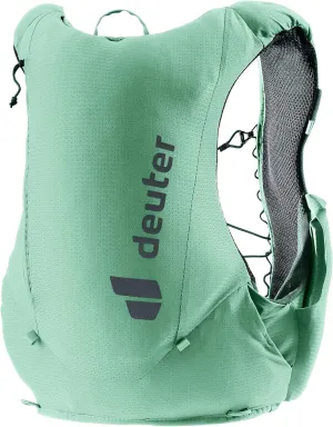 Deuter Women’s Traick 9L SL Hydro, Minimalist Trail Running Vest, 9 Liter - Spearmint-Seagreen