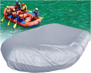 Dinghy Boat Cover 7 Sizes Boat Tarp UV Resistant Boat Tarp for Small Inflatable and Rigid Inflatable Boats,230 * 165 * 46cm