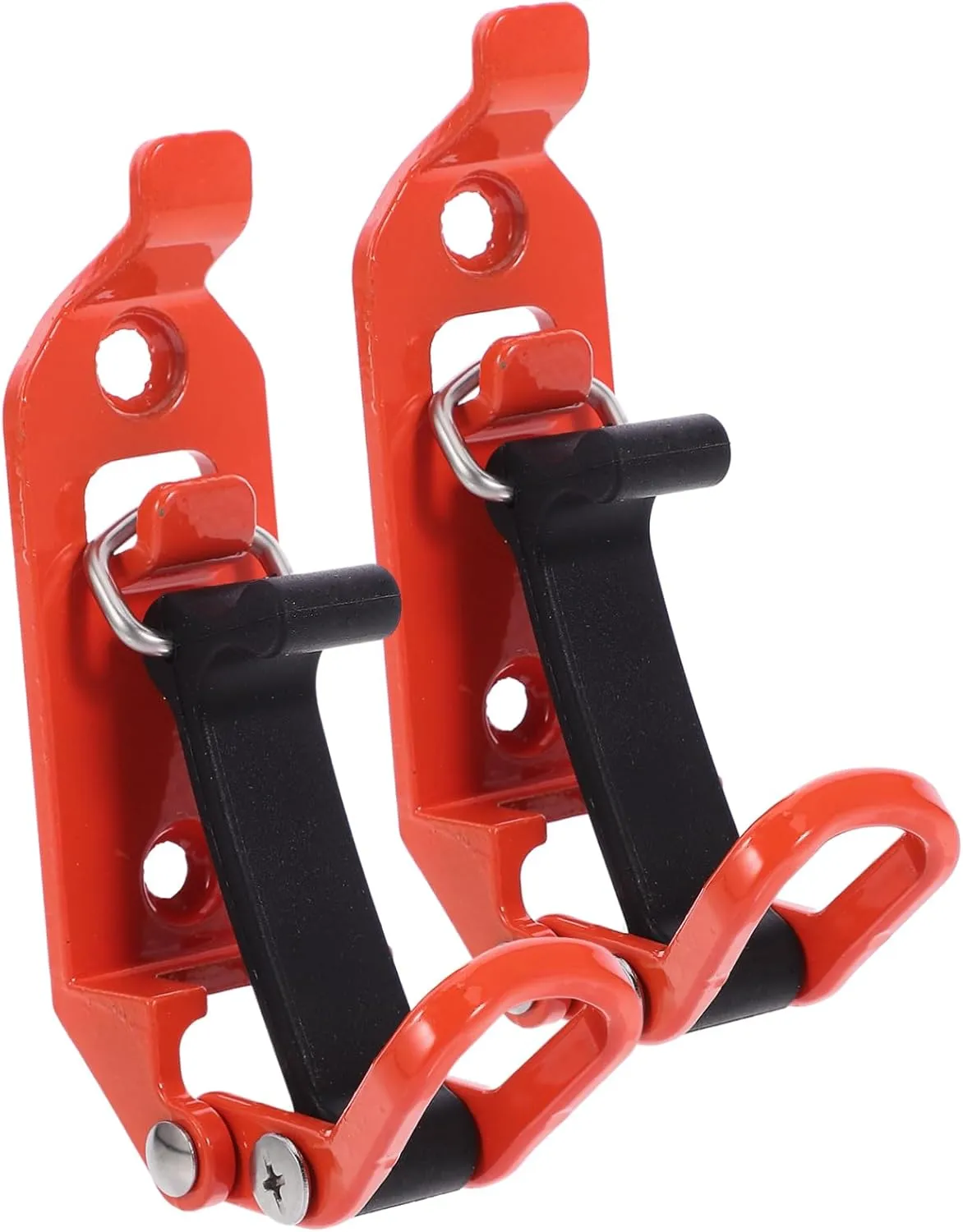 DOITOOL 2pcs Shovel Mount for Roof Rack Secure Car Accessory Clamp Holder for Tools Versatile Metal Mounting Bracket for Trucks Suvs Off-Road Vehicles Easy Installation