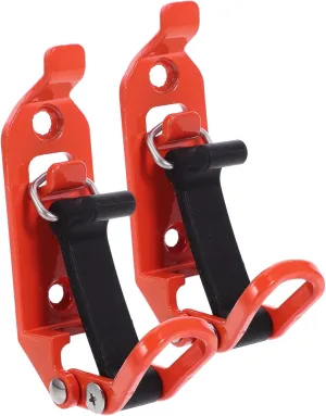 DOITOOL 2pcs Shovel Mount for Roof Rack Secure Car Accessory Clamp Holder for Tools Versatile Metal Mounting Bracket for Trucks Suvs Off-Road Vehicles Easy Installation