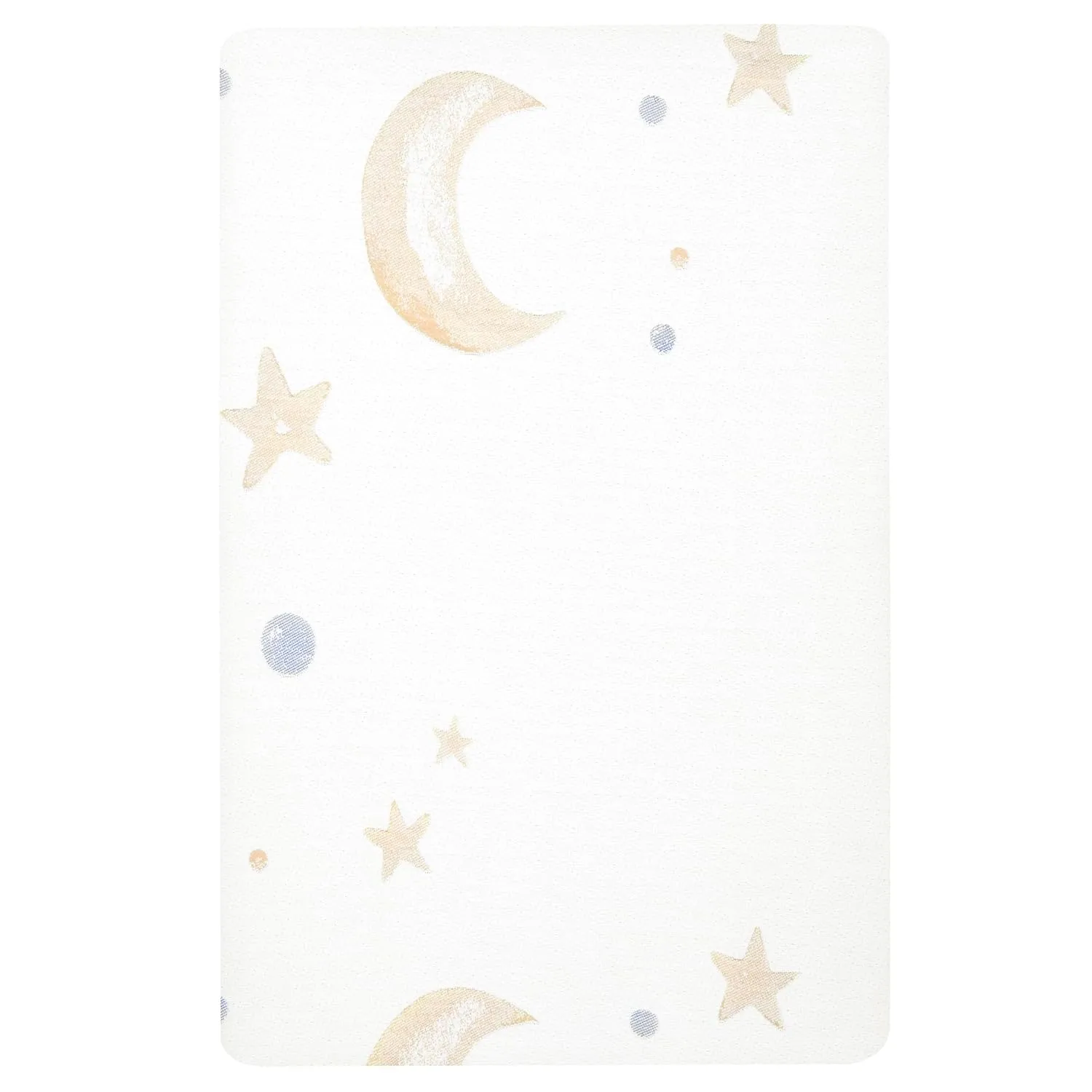 Dream On Me 3” Baby Crib Mattress in Moon Light, Fits All Mini & Portable Cribs Only, Dual Sided Support, Greenguard Gold and JPMA Certified, Easy to Clean and Remove Waterproof Vinyl Cover