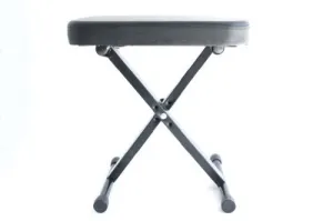 Ebony Padded Seat Piano Bench
