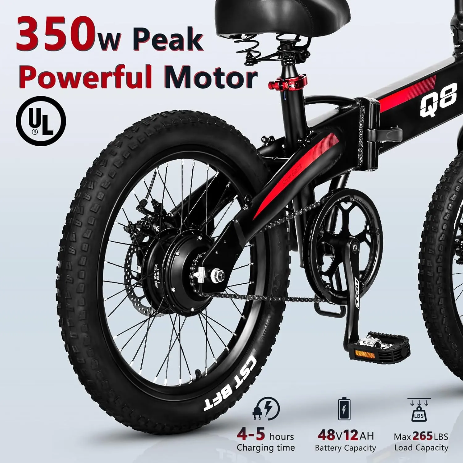 Electric Bike for Adults, Ebike, Electric Bicycle with 576WH Removable Battery,14"/20" Folding Ebike, 20MPH,20  Miles(MAX),500W High Motor,Multi-Shock Absorption,UL 2849,Commuting Mini E Bikes