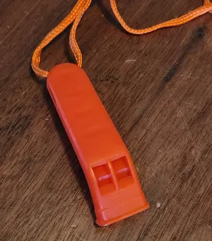 Emergency Whistle with Lanyard